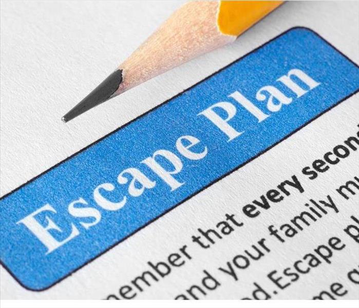 Fire escape plan